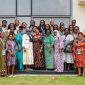 Group photograph of women leaders participating in the 2026 West Africa Midwifery Leadership Journey in Lagos.