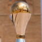 WAFCON 2026 trophy displayed ahead of the Women’s Africa Cup of Nations quarter-finals.
